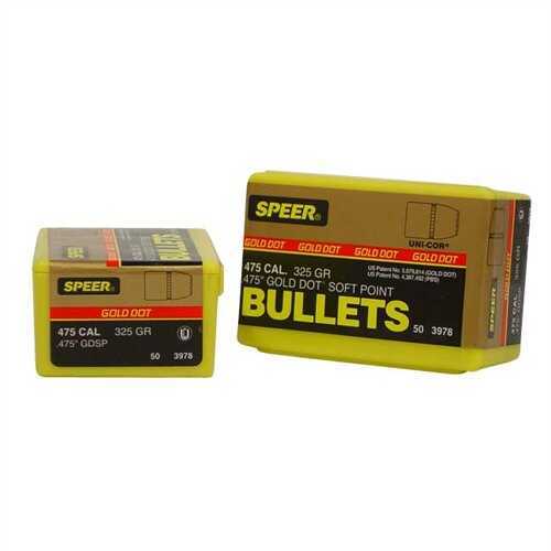 Speer Bullet 475 Caliber .475 325 Grains GDSP