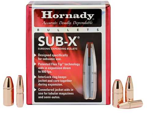 Sub-X 35 Caliber (0.357'') Bullets