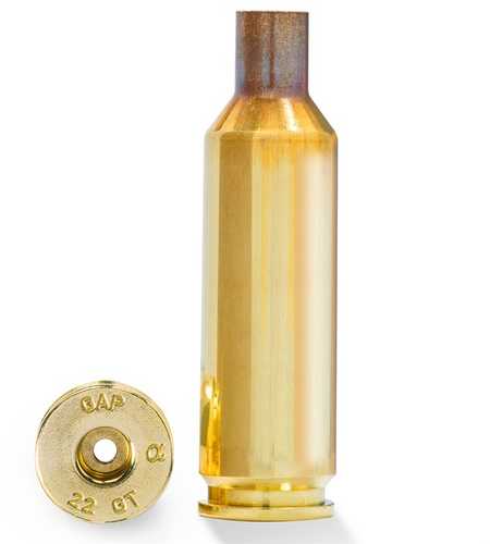 Alpha Munitions 22 GT Rifle Brass, 100 Pack Model: AM22mmGT