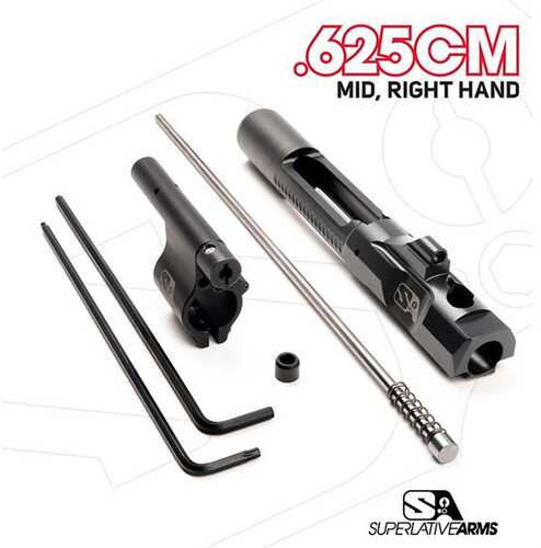 AR-15 Adjustable PistOn System With Clamp On 0.625'' Gas Block