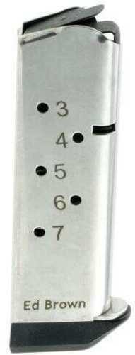 1911 45ACP Stainless Steel MAGAZINES 7 Round