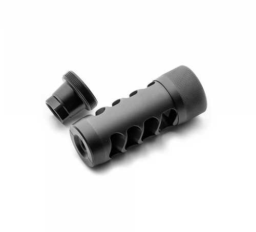 Area 419 Hellfire Match Self Timing Muzzle Brake 30Cal 5/8-24 Black Nitride