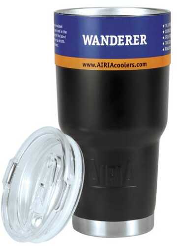 AiriA Wanderer 18/8 Stainless Steel Tumbler - 30 Oz Black Matte