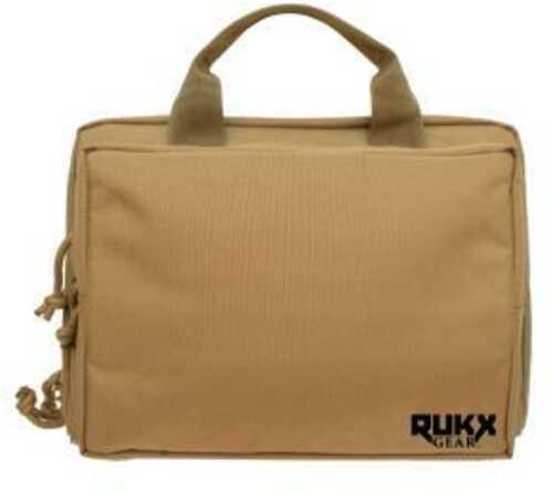 ATI Double Pistol Case Tan Rukx Gear