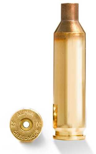 Alpha Munitions Ultra Premium Unprimed Brass Cartridge Cases .22 Creedmoor - Small Rifle Primer 100/Box