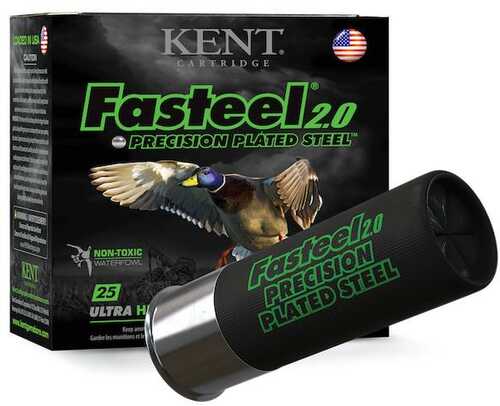 Kent Fasteel 2.0 Shotshells 12 Ga 2-3/4" 1-1/16Oz 1550 Fps #4 25/ct