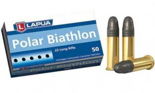 Lapua Polar Biathlon Rimfire Ammunition .22 LR 40 Gr 1106 Fps 50/ct