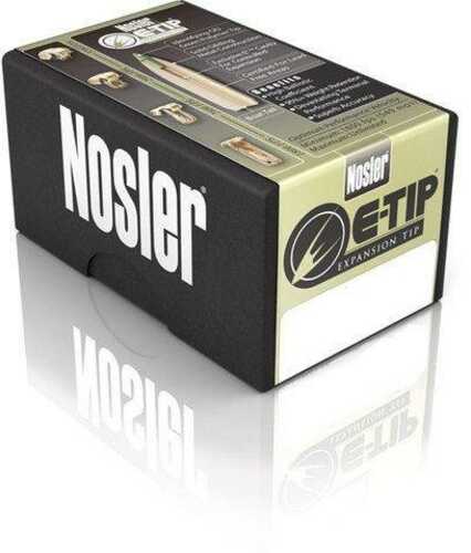 Nosler E-Tip Lead Free Rifle Bullets .375 Cal .375" 260 Grain SPTZ Etip 50 Count