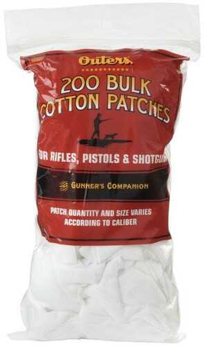 Outers Bulk Patches .23-.28 Cal 250 ct