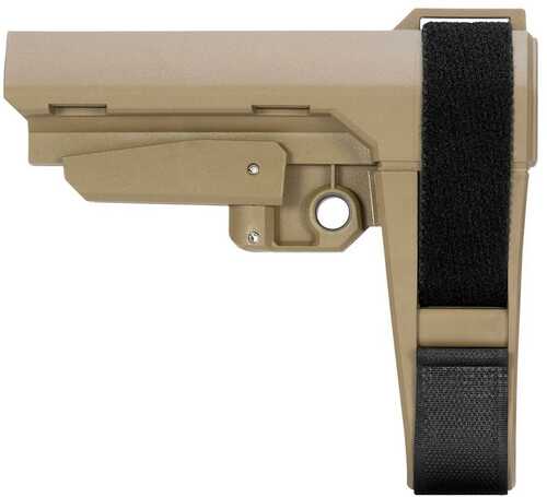 Sb Tactical Sba3 Pistol Stabilizing Brace 5-Position Adjustable FDE