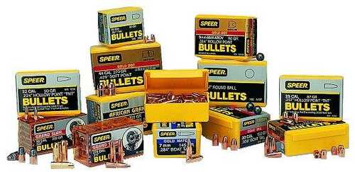 Speer TMJ Handgun Plinking Bullets 9mm Luger .355" 124 Gr TMJ-RN 100/ct