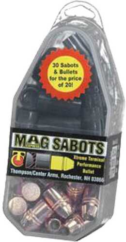 Thompson Center Mag Express Sabots XTP Bullets .50 Cal 240 Gr JHP 30/ct