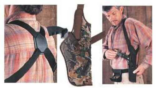 Uncle Mikes Sidekick Vertical Shoulder Holsters 2-3" Sm.&Med. Dble Actn Rev - RH