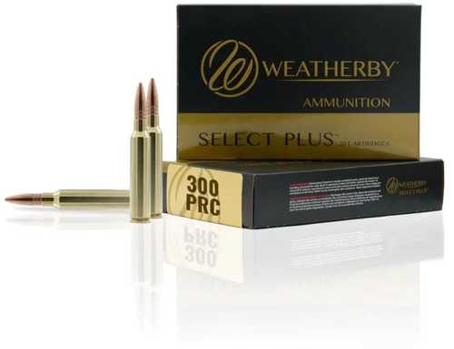 Weatherby Select Plus Rifle Ammuntion .300 Prc 195 Grain Hammer Custom 2950 Fps 20 Rounds