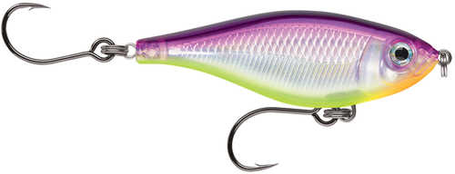 Rapala X-Rap&reg; Twitchin&rsquo; Mullet 3-1/8" Purple Chartreuse