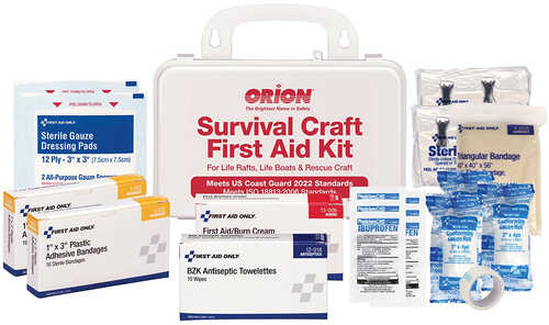 Orion Survival Craft First Aid Kit - Hard Plastic Case