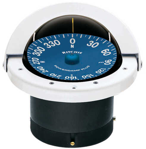 Ritchie SS-2000W SuperSport Compass - Flush Mount - White