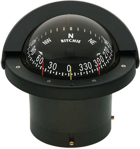 Ritchie FN-203 Navigator Compass - Flush Mount - Black