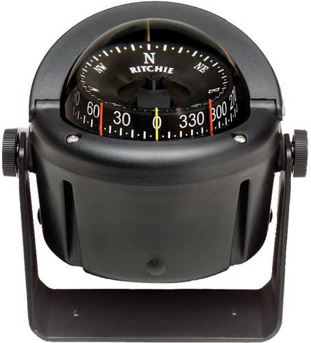 Ritchie HB-741 Helmsman Compass - Bracket Mount - Black