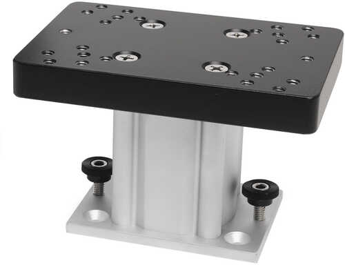 Cannon Aluminum Fixed Base Downrigger Pedestal - 4"