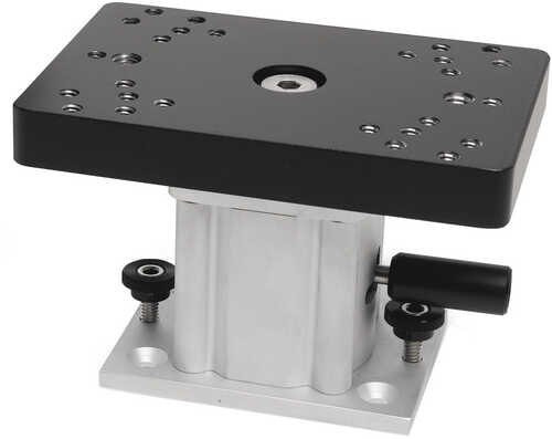 Cannon Aluminum Swivel Base Downrigger Pedestal - 4"