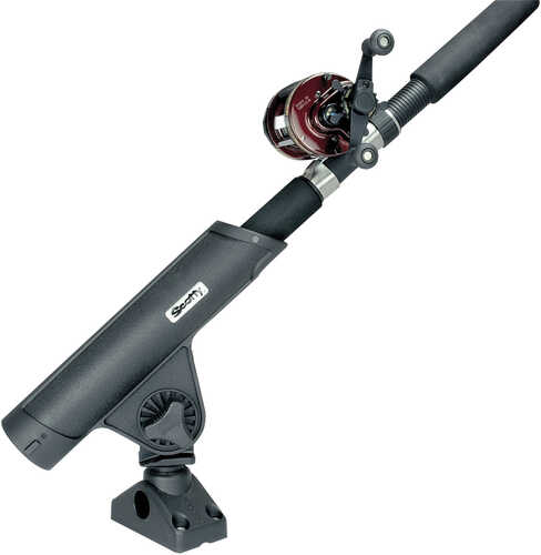 Scotty Rodmaster II Rod Holder w/241 Deck/Side Mount - Black