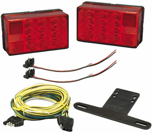 Wesbar 4" x 6" LED Trailer Light Kit