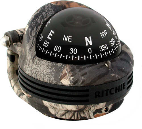 Ritchie TR-31B Trek Compass - Bracket Mount - Break-Up Camo