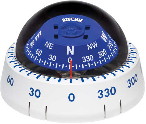 Ritchie XP-99W Kayaker Compass - Surface Mount - White