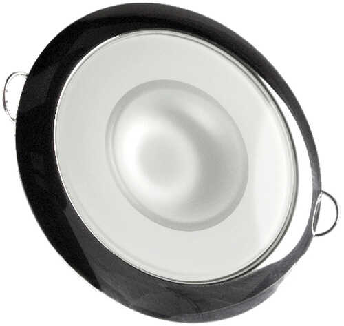 Lumitec Mirage - Flush Mount Down Light - Glass Finish/Polished SS Bezel - White Non Dimming