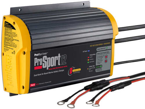 ProMariner ProSport 12 PFC Gen Heavy Duty Recreation Series On-Board Marine Battery Charger - Amp 2 Bank