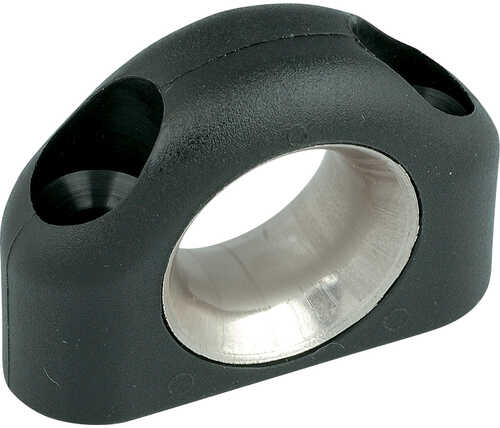 Ronstan Fairlead Black Plastic w/Stainless Steel Liner - 14mm (1/2") ID
