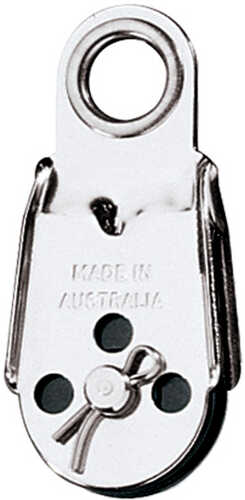 Ronstan Dinghy Wire Block - Ferrule Top w/Removable Sheave 25mm (1") Diameter