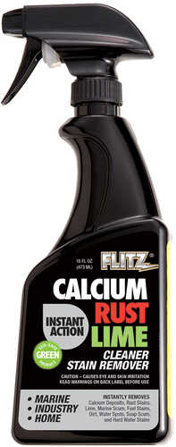 Flitz Instant Calcium, Rust & Lime Remover - 16oz Spray Bottle