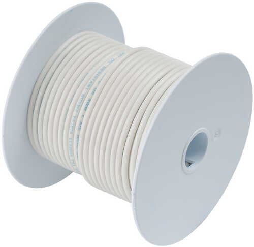 Ancor White 14 AWG Tinned Copper Wire - 100'