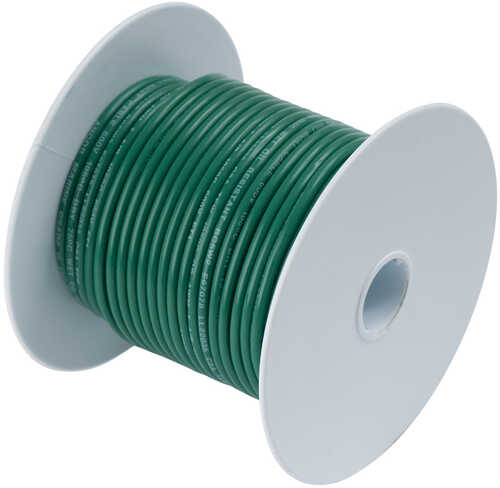 Ancor Green 8 AWG Tinned Copper Wire - 50'