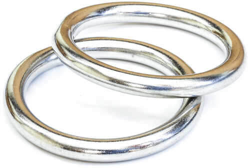 Tigress 316 Stainless Steel Rings - Pair