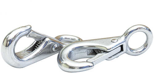 Tigress 316 Stainless Steel Snap Hooks - Pair