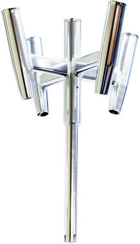 Tigress Five Banger Aluminum Rod Holder - Straight Butt