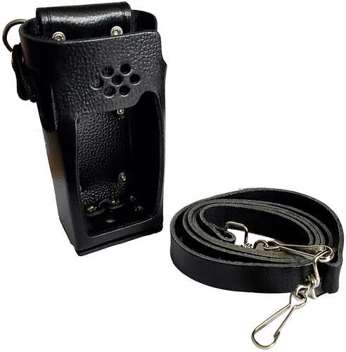 Standard Horizon Leather Case w/Belt Loop &amp; Shoulder Strap