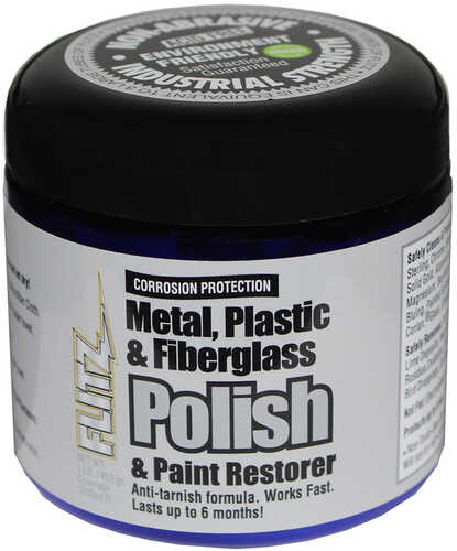 Flitz Metal, Plastic &amp; Fiberglass Polish Paste - 1.0lb