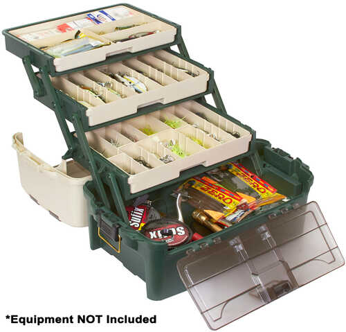 Plano Hybrid Hip 3-Tray Tackle Box - Forest Green