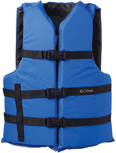 Onyx Nylon General Purpose Life Jacket - Adult Universal - Blue