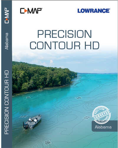 Lowrance C-MAP Precision Contour HD Alabama