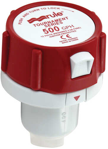 Rule Industries 500 GPH Replacement Motor Cartridge f/Tournament Series Pumps