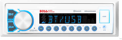 Boss Audio Marine Receiver MR400UAB AM/FM/BT - White