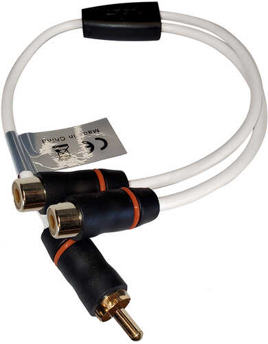 FUSION EL-RCAYF RCA Standard Splitter - 1 Male to 2 Female