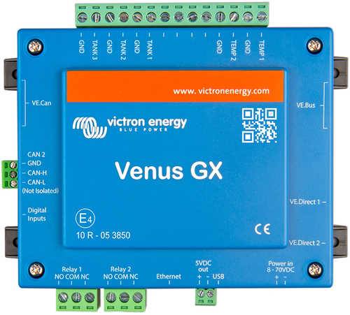 Victron Venus GX Control - No Display