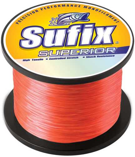 Sufix Superior Neon Fire Monofilament - 60lb - 1825 Yds