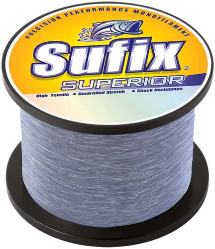 Sufix Superior Smoke Blue Monofilament - 25lb - 4710 Yds